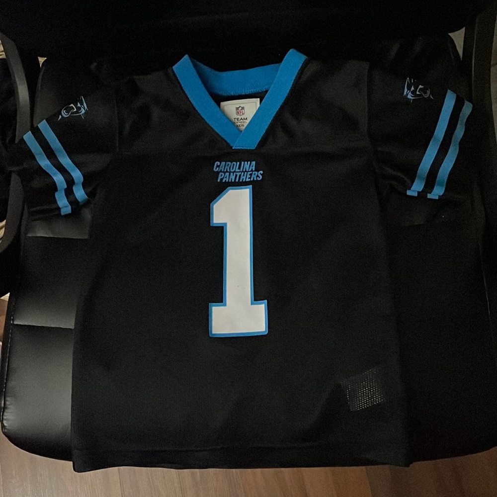 #1 Cam Newton Carolina Panthers size 4T Jersey